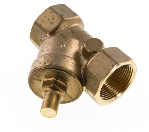 Rp 1-1/4'' Messing Y Terugslagklep 10 bar (145 psi) FKM