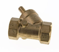 Rp 1-1/2'' Messing Y Terugslagklep 10 bar (145 psi) FKM