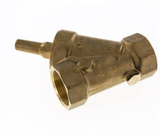 Rp 2'' Messing Y Terugslagklep 10 bar (145 psi) FKM