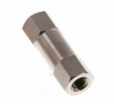 M5 Vernikkeld Messing Terugslagklep 10 bar (145 psi) NBR