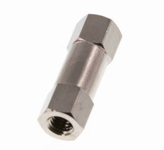 M5 Vernikkeld Messing Terugslagklep 10 bar (145 psi) NBR