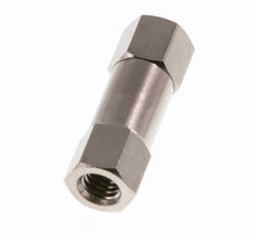 M5 Vernikkeld Messing Terugslagklep 10 bar (145 psi) NBR