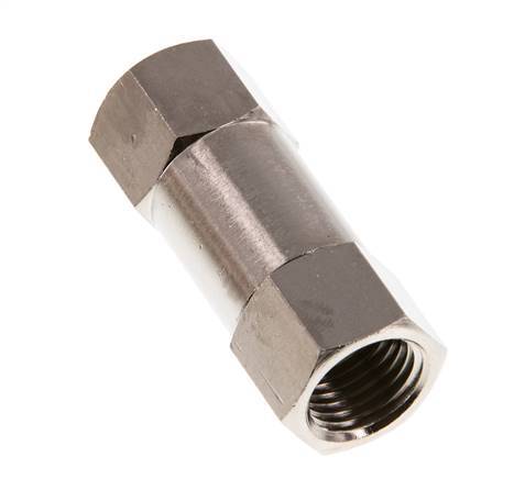 G 1/4'' Nickel-Plated Brass Check Valve 10 bar (145 psi) NBR