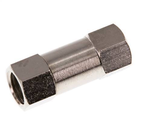 G 1/4'' Nickel-Plated Brass Check Valve 10 bar (145 psi) NBR