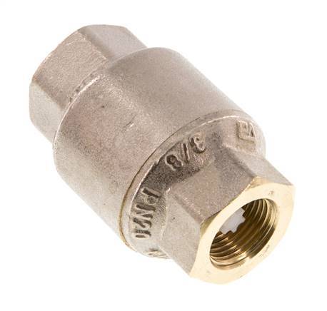 G 3/8'' Vernikkeld Messing Terugslagklep 20 bar (290 psi) NBR