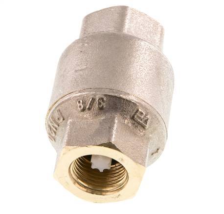G 3/8'' Vernikkeld Messing Terugslagklep 20 bar (290 psi) NBR