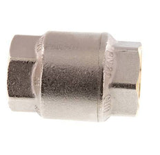 G 1'' Nickel-Plated Brass Check Valve 20 bar (290 psi) NBR