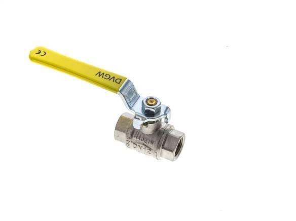 Rp 3/8 inch 2-Weg Messing Kogelkraan Zuurstof PN 63