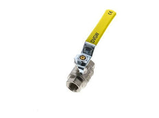 Rp 3/8 inch 2-Weg Messing Kogelkraan Zuurstof PN 63