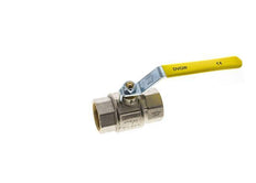 Rp 1-1/4 inch 2-Way Oxygen Brass Ball Valve PN 30