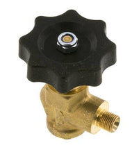 G 1/8'' Messing Haakse Kogelkraan 40 bar met Handwiel