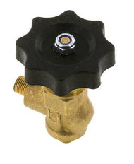 G 1/8'' Messing Haakse Kogelkraan 40 bar met Handwiel