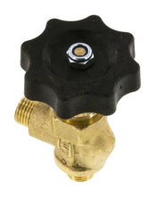 G 1/4'' Messing Haakse Kogelkraan 40 bar met Handwiel