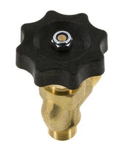G 3/8'' Messing Haakse Kogelkraan 40 bar met Handwiel