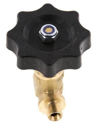 G 1/8'' Messing Buitendraad Kogelkraan 40 bar met Handwiel