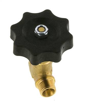 G 1/4'' Messing Buitendraad Kogelkraan 40 bar met Handwiel