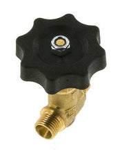 G 1/4'' Messing Buitendraad Kogelkraan 40 bar met Handwiel