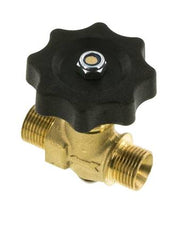 G 3/8'' Messing Buitendraad Kogelkraan 40 bar met Handwiel