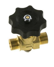 G 3/8'' Messing Buitendraad Kogelkraan 40 bar met Handwiel