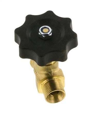 G 3/8'' Messing Buitendraad Kogelkraan 40 bar met Handwiel