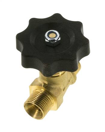 G 3/8'' Messing Buitendraad Kogelkraan 40 bar met Handwiel