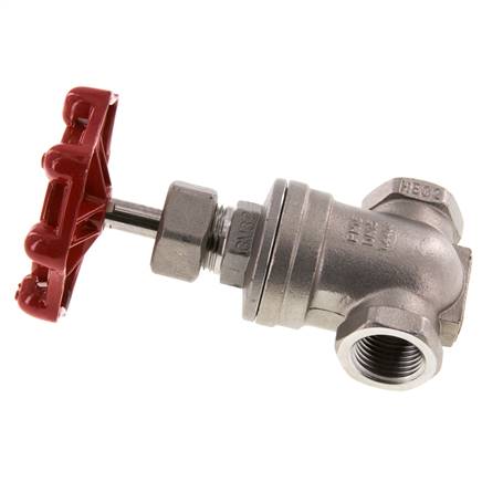 G 1/2'' Roestvaststalen Schuifafsluiter 16 bar