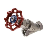 G 1/2'' Roestvaststalen Vrijstroomafsluiter 40 bar