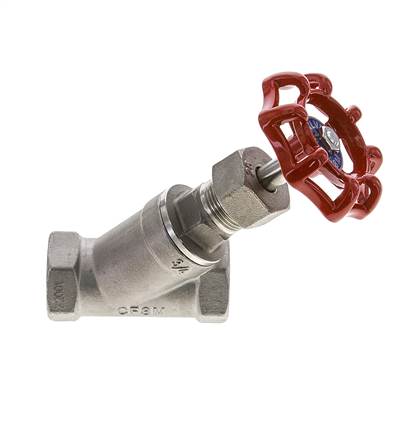 G 3/4'' Roestvaststalen Vrijstroomafsluiter 40 bar