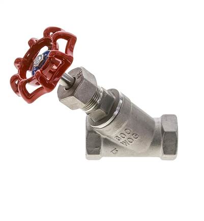 G 3/4'' Roestvaststalen Vrijstroomafsluiter 40 bar