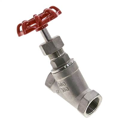 G 3/4'' Roestvaststalen Vrijstroomafsluiter 40 bar
