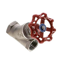 G 1-1/4'' Roestvaststalen Vrijstroomafsluiter 40 bar