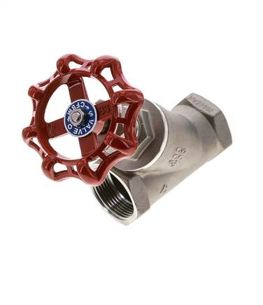 G 1-1/4'' Roestvaststalen Vrijstroomafsluiter 40 bar