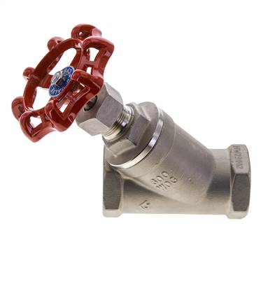 G 1-1/4'' Roestvaststalen Vrijstroomafsluiter 40 bar