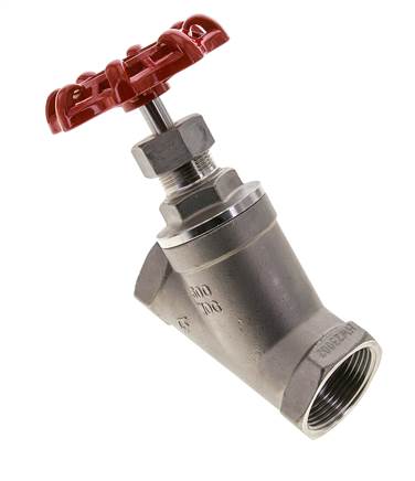G 1-1/4'' Roestvaststalen Vrijstroomafsluiter 40 bar