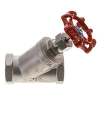 G 1-1/2'' Roestvaststalen Vrijstroomafsluiter 40 bar