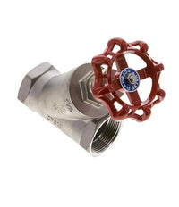 G 1-1/2'' Roestvaststalen Vrijstroomafsluiter 40 bar