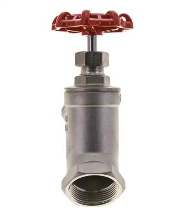G 1-1/2'' Roestvaststalen Vrijstroomafsluiter 40 bar