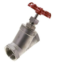 G 1-1/2'' Roestvaststalen Vrijstroomafsluiter 40 bar