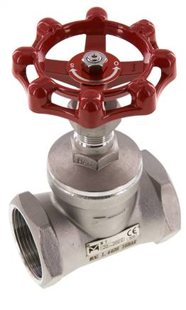 G 1-1/2'' Roestvaststalen Klepafsluiter 16 bar