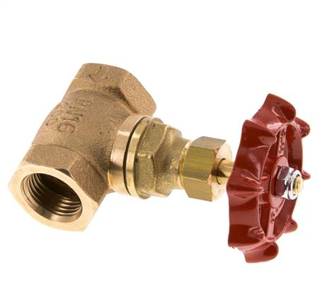 G 1/2'' Bronzen Klepafsluiter 16 bar