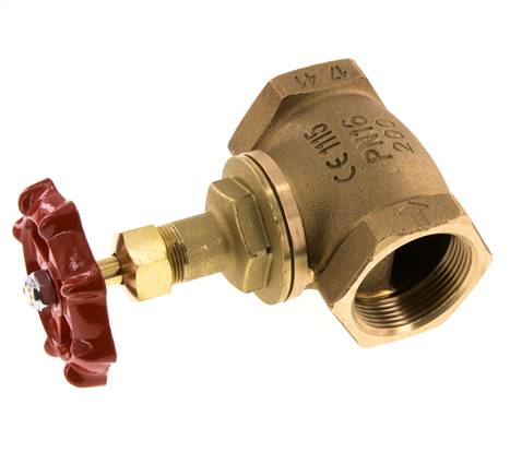 G 1-1/2'' Bronzen Klepafsluiter 16 bar
