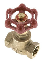 G 1/2'' Messing Klepafsluiter 10 bar
