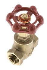 G 1/2'' Messing Klepafsluiter 10 bar