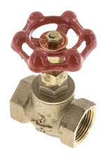 G 3/4'' Messing Klepafsluiter 10 bar