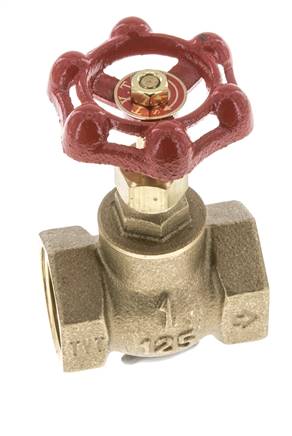 G 1'' Messing Klepafsluiter 10 bar