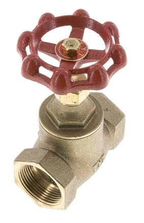 G 1-1/4'' Messing Klepafsluiter 10 bar