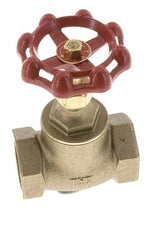 G 1-1/4'' Messing Klepafsluiter 10 bar