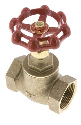 G 1-1/4'' Messing Klepafsluiter 10 bar