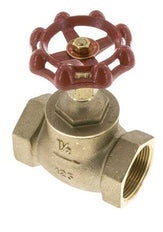 G 1-1/2'' Messing Klepafsluiter 10 bar
