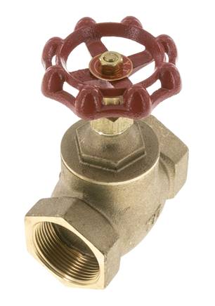G 1-1/2'' Messing Klepafsluiter 10 bar